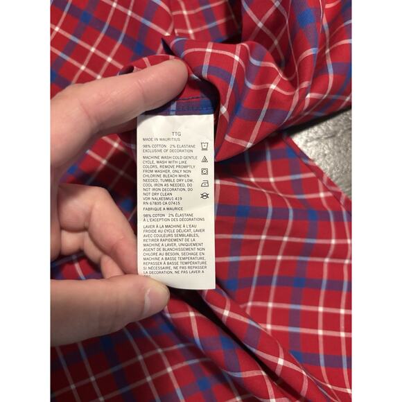 Nautica Classic Fit Men's Long Sleeve Button Down Dress Shirt Size XXL - Picture 6 of 9